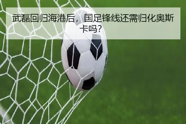 武磊回归海港后，国足锋线还需归化奥斯卡吗？